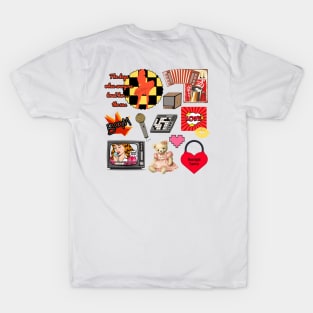 Retro style stickers T-Shirt